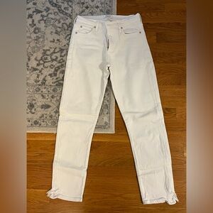 White Straight Jeans by Agolde - size 26